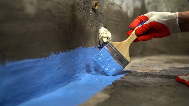 SJ Waterproofing Pros commercial waterproofing team near Dunreith, IN